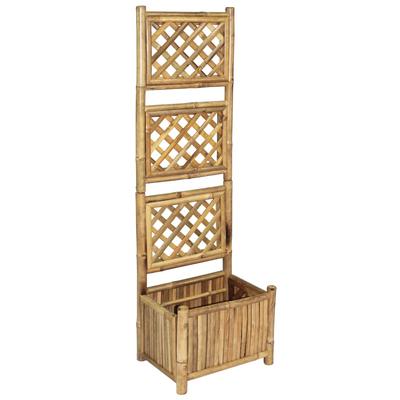 TEMU Plant Container With Trellis Bamboo 40 Cm Image