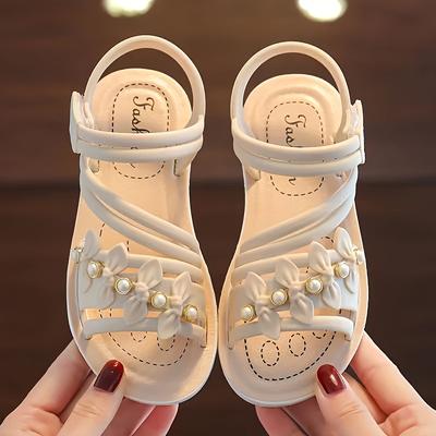 TEMU 2024 (upgraded Version) Girls' Summer Fashionable Versatile Soft Sole Beach Sandals For And Image