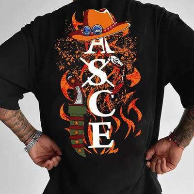 TEMU Asce Yellow Cowboy Hat Print Mens T-shirt - Trendy And Design, Super Breathable For Summer, Style Round Neck Short Sleeve T-shirt. Image