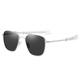 TNDVIC Sunglasses UV400 Protection | Metal Hinges Candy Color Lens | for Women Men Outdoor Sports & Driving(silvery)