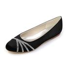 DANOBAB Women's Round Toe Flats Shoes Washable, Soft, Slip-On Dressy Shoes Suitable for Business Casual, Office Wear, Work Attire & Weddings,Black,9