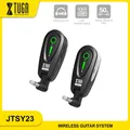 XTUGA Sistema per chitarra wireless Trasmettitore Ricevitore Trasmettitore wireless per chitarra elettrica Sistema audio professionale ricaricabile