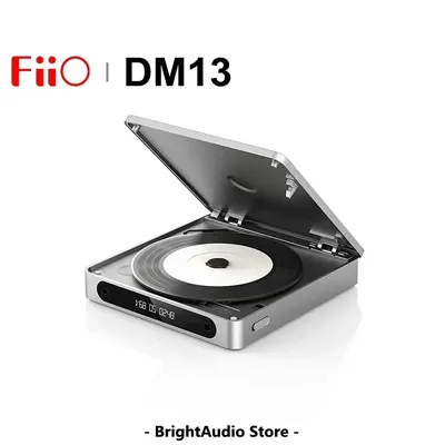 FiiO DM13 Multifunctional Portable Stereo CD Player with Long-Lasting Battery, Supports USB Ripping,