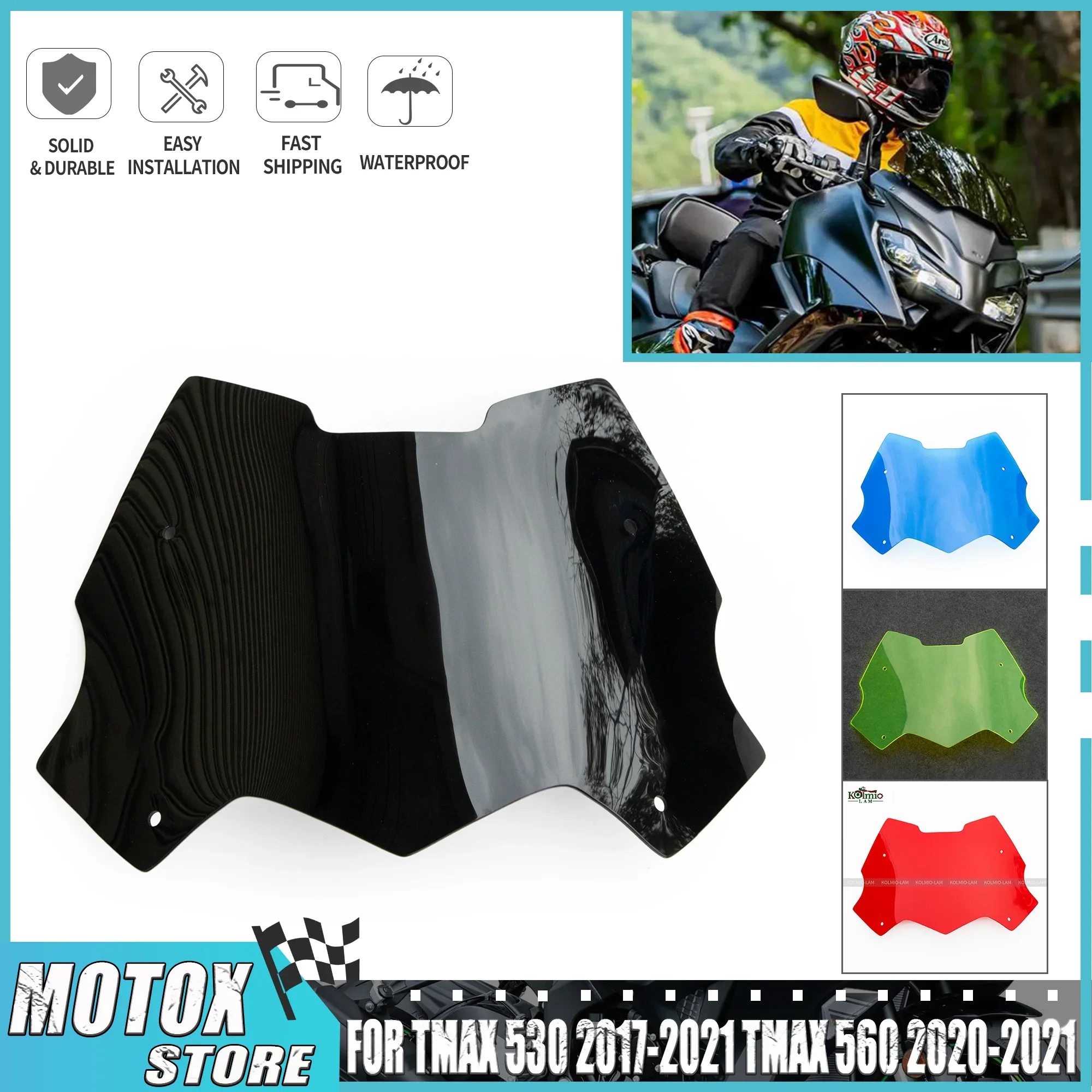 Parabrezza Misura per TMAX530 T-max 530 DX SX 2017 2018 2019 2020 2021 Tmax 530 TMAX560 560 T-MAX 560 2020 2021 Parabrezza