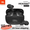 JBL WAVE 200TWS Caratteristiche Auricolari True Wireless JBL W200 tws Auricolari Bluetooth 5.0 Cuffie sportive con microfono Versione HK