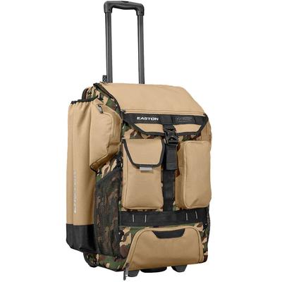 Easton Five Tool Phenom Baseball/Softball Wheeled Equipment Bag - Re-Packaged Tan/Camo