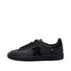Sneaker RIEKER SPORT "San Diego Swing2GO", Damen, Gr. 41, schwarz (schwarz uni), Leder, unifarben, sportlich, Schuhe, Retro-Sneaker, Freizeitschuh, Halbschuh mit herausnehmbarem Fußbett, Topseller