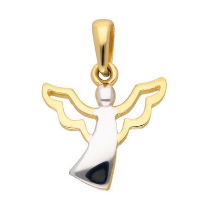 Ketten-Anhänger ADELIA´S "333 Gold Anhänger Engel", gold, Schmuckanhänger, Damen, Gold, Goldschmuck für Damen Image