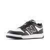 Sneaker NEW BALANCE "480", Gr. 41,5, schwarz-weiß (weiß, schwarz), Leder, sportlich, Schuhe