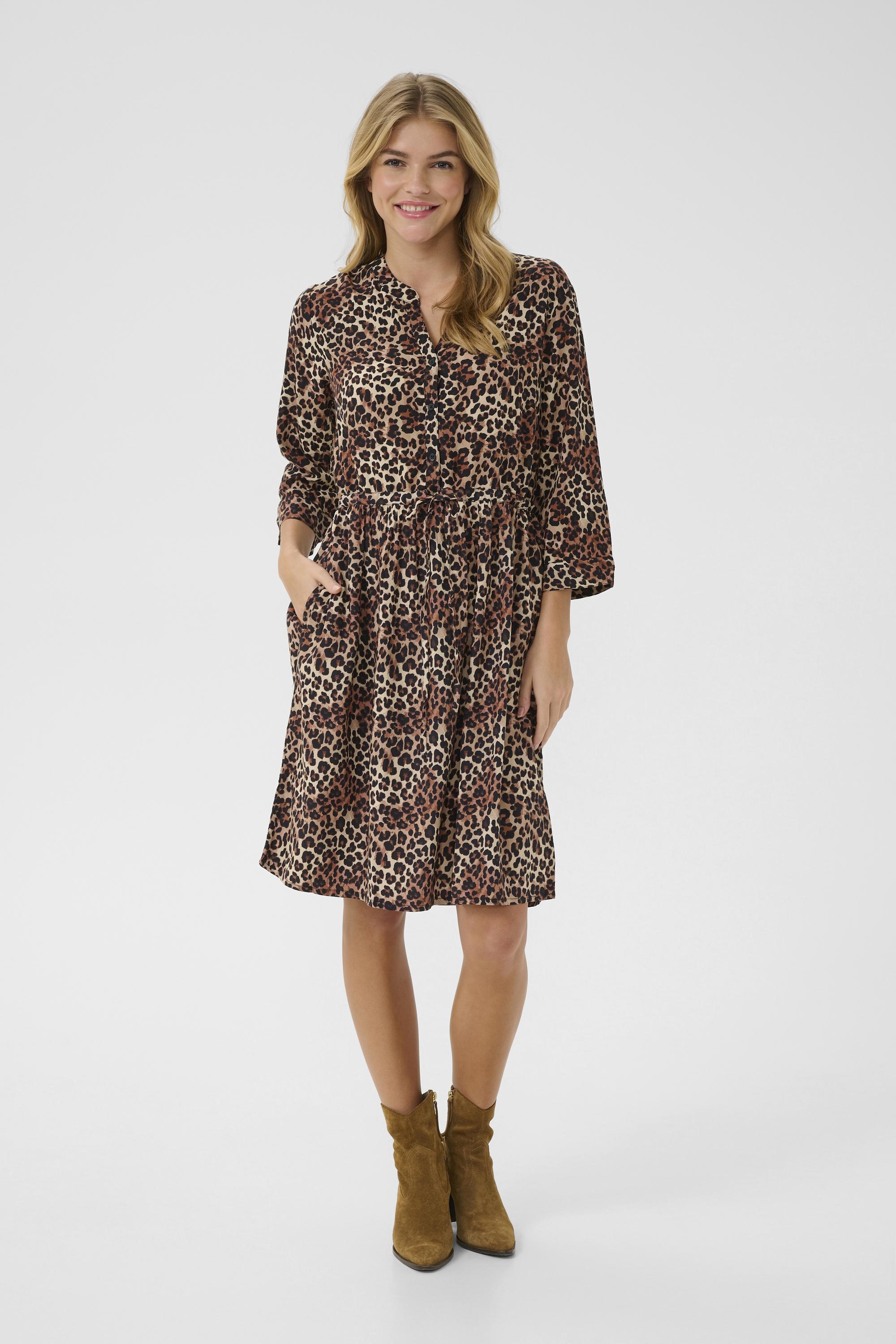 Kleid Feminine Leopard Mix leopard Image