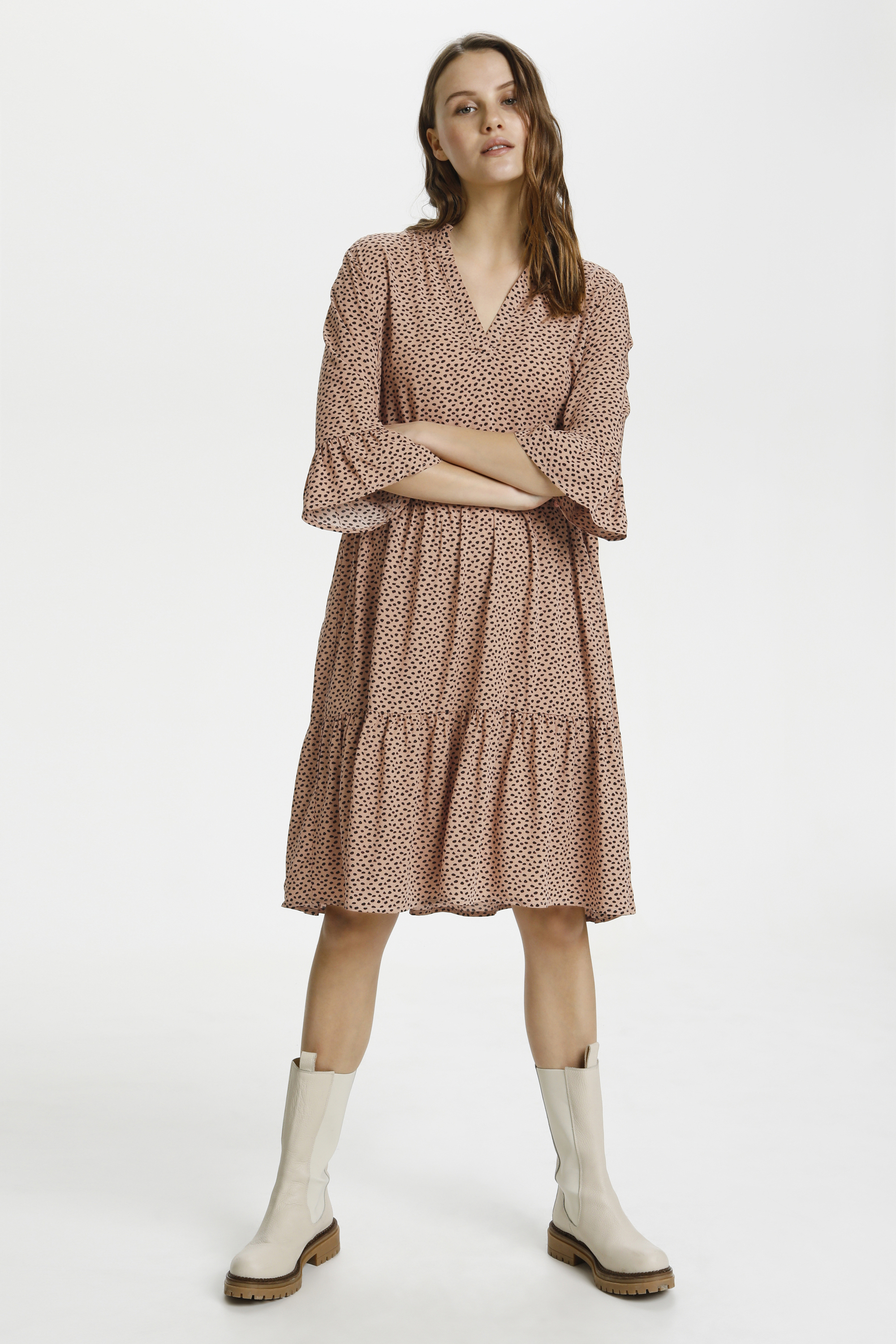 Kleid Casual fit beige