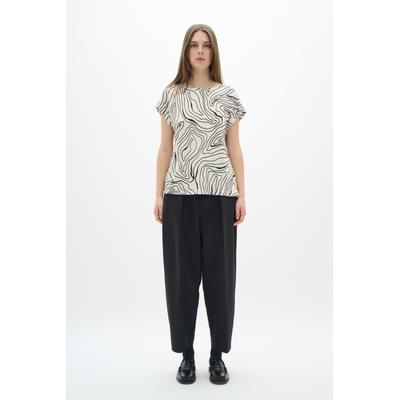T-shirt Gerade Passform Graphic Stripe Image