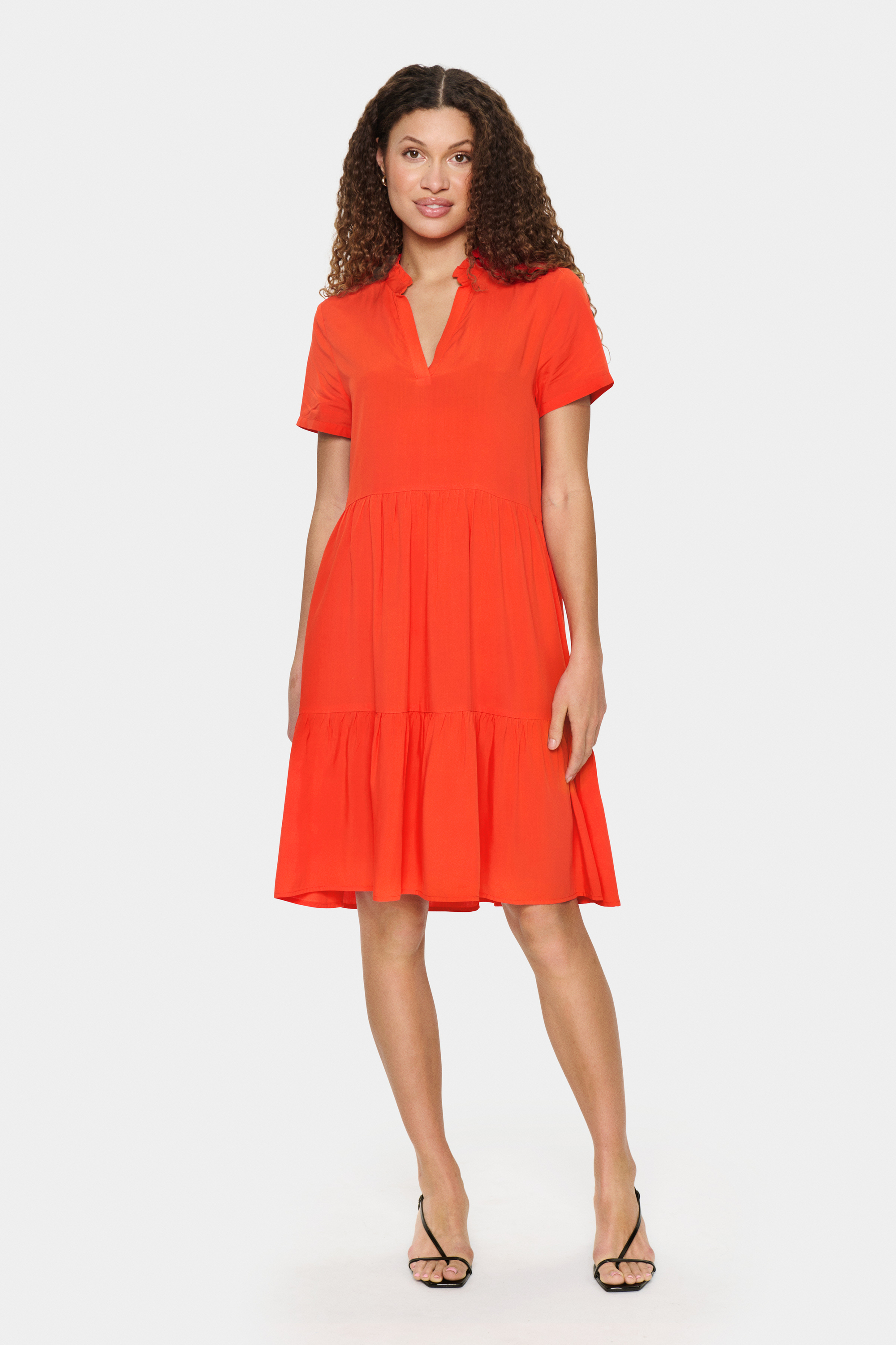 Kleid Lockere Passform Poinciana rose Image