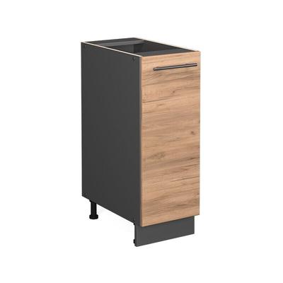 Küchenschränke Fame-Line, Goldkraft Eiche, 30 cm ohne Arbeitsplatte Vicco Image