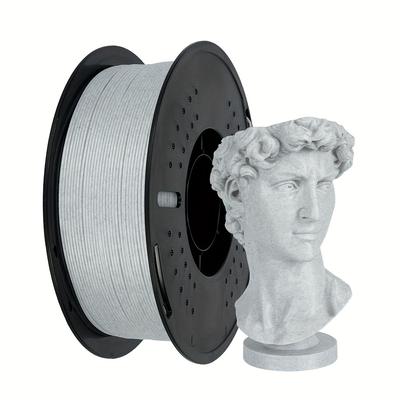 TEMU Kingroon 1kg Marble Pla 3d Printer Filament 1.75mm No Bubble High Quality Fit Most Fdm 3d Printers