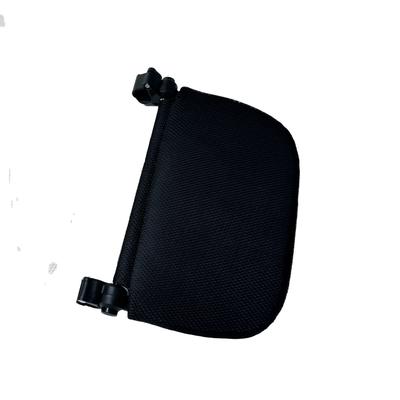 TEMU Yoyo Compatible Stroller Footrest Extension - Adjustable, Durable Polyester, Black With Red Accents, Stability Enhancer For ' And Strollers Image