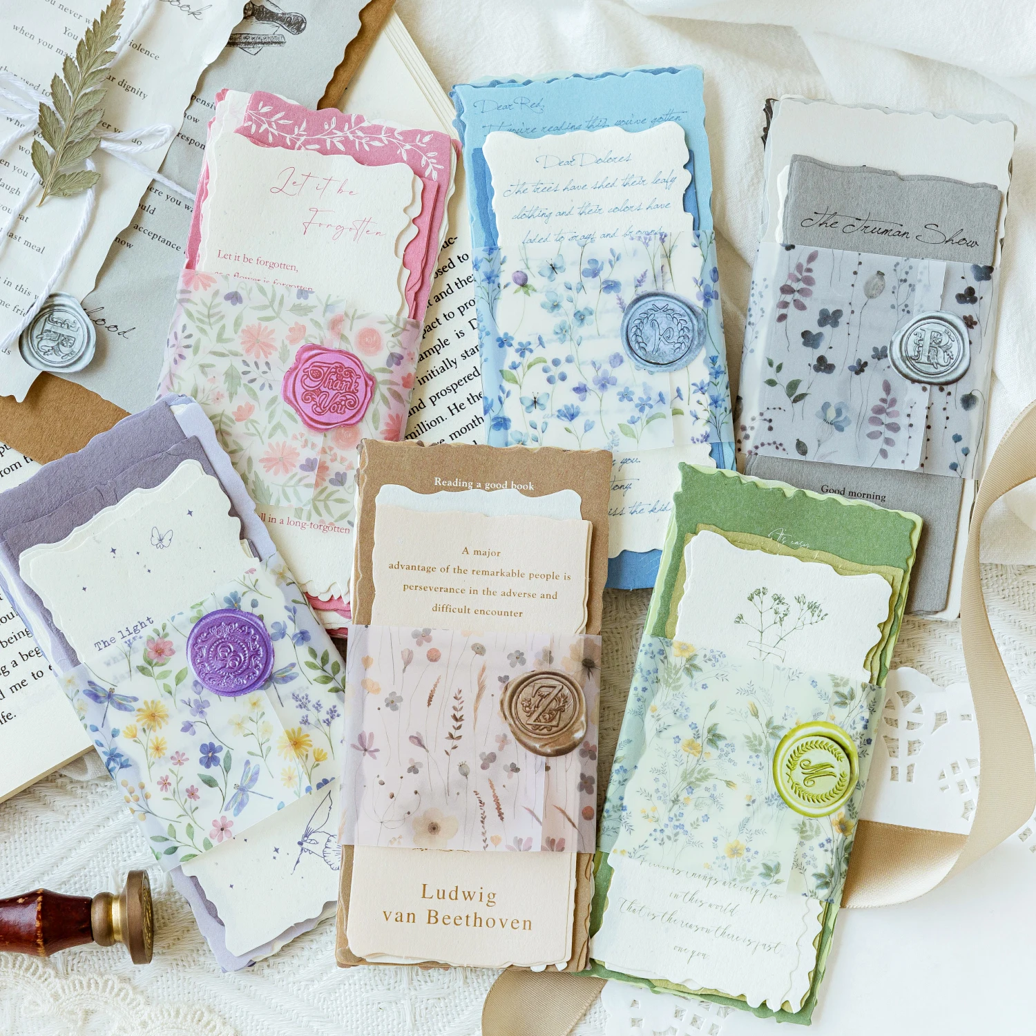 30 Stück Retro-Material, Nachricht, dekoratives Papier, DIY, Sammelalbum, Kunst, Collage, Junk-Journal, Planer, ästhetischer Hintergrund, Bastelpapier Image