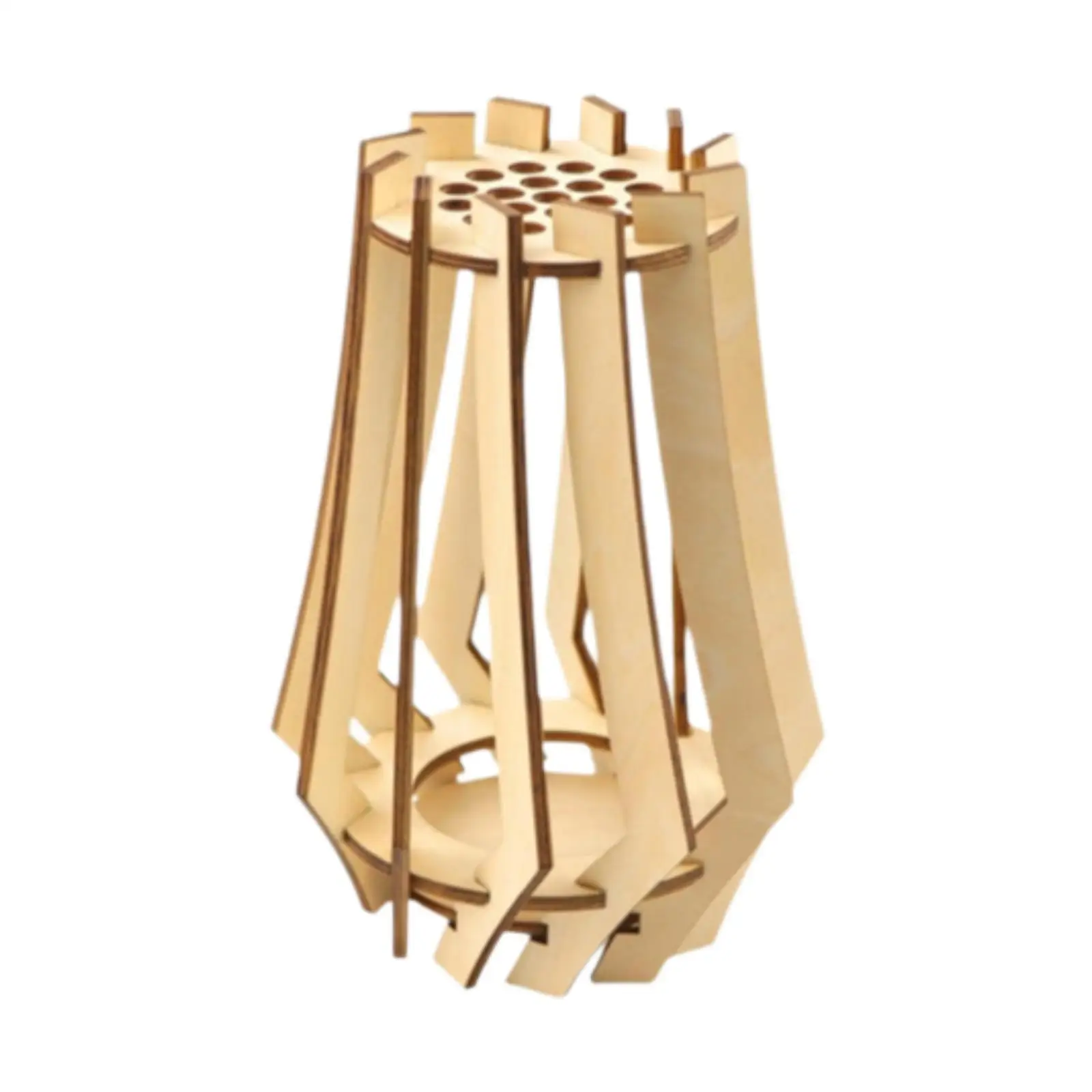 Vase Gebäude Set Home Dekoration DIY Einzigartige Display Stand 3D Puzzle Blumenvase für Büro Erwachsene Frauen Blumenarrangements Image