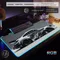 XXL Wave Racing Game Accessorie Mouse Pad RGB Gaming MousePad Desk Mat HD Gamer Large LED Light XXL MousePads PC Computer Carpet
