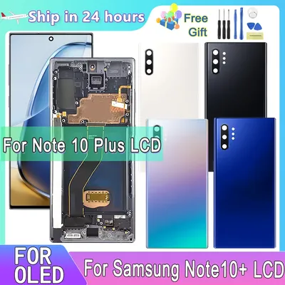 OLED Für Samsung Galaxy Note 10 Plus LCD Display Touchscreen Digitizer Für Samsung Note 10 Plus N975F N976N LCD Bildschirm abteilend