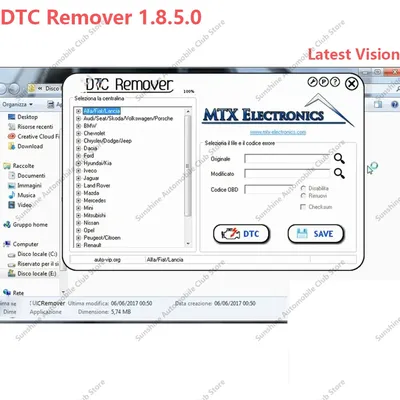 Latest 2025 ECU adjustment software 2024 For Download MTX DTC Remover 1.8.5.0 with Keygen Full