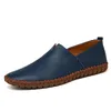Mode männer Fahren Schuhe Handgemachte Leder Männer Müßiggänger Weiche Atmungsaktive männer Casual Schuhe Zapatillas Hombre Große Größe 38-48