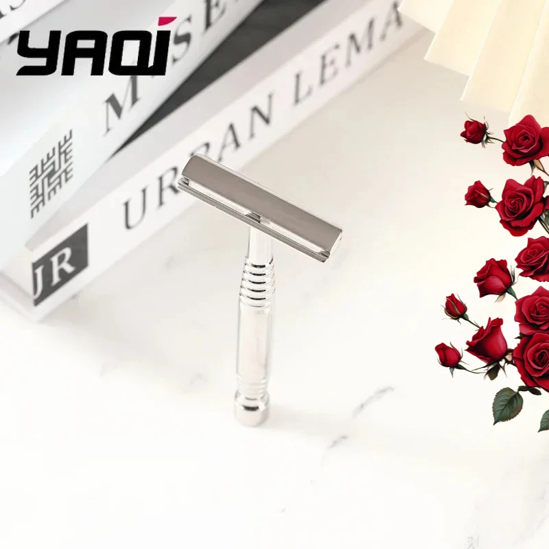 Männer Rasierer Edelstahl Sicherheit Rasiermesser kopf YAQI Romulus Rasiermesser Mit Magnet Männer Rasieren Produkte Sammlerstücke Geschenk Für Freund Image