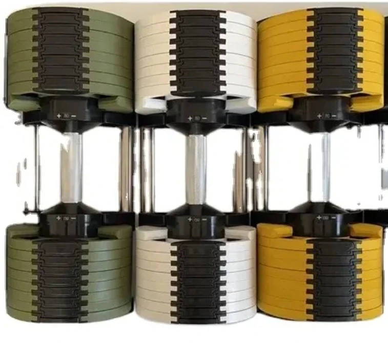 Verstellbares Hantel-Set aus Eisen für Heimfitness, Fitnessstudio, Krafttraining, 10 kg–40 kg, kostenloses Gewicht mit individuellem Logo