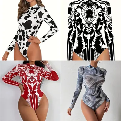 3D-Digitaldruck-Badeanzug für Erwachsene und Frauen, Halloween-Events, Bikini, Schwimmen, Karneval, Mottoparty, Cosplay, Bademode, Body Image