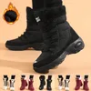 Damen-Schneestiefel, runde Spitze, Obermaterial aus Stoff, Cordfutter, PU- und Gummisohle, strapazierfähige Winterschuhe