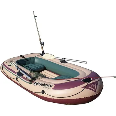 Solstice Voyager Inflatable Boat - 4-Person
