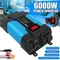 4000/6000W Pico di Potenza Modificata Onda Sinusoidale Car Power Inverter Convertitore di Potenza Convertitore Solare Doppio USB per Telefoni Cellulari Laptop