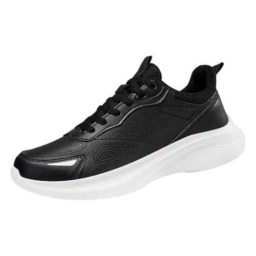 Men's Sports Shoes, Running Shoes, Trainers, Breathable Walking Shoes, Gym Fitness Shoes, Outdoor Running Shoes, Fashion Non-Slip Road Running Shoes, Casual Shoes, Jogging Shoes, darkgray, 8.5 UK
