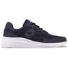 Sneaker LOTTO, Gr. 50, blau (navy, weiß), Synthetik, Kunstfaser, unifarben, sportlich, Schuhe, - in XL Größen