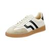 Sneaker GANT "Cuzima", Damen, Gr. 41, weiß (beige, sanftes weiß), Leder, Veloursleder, casual, Schuhe, mit Lederinnenausstattung