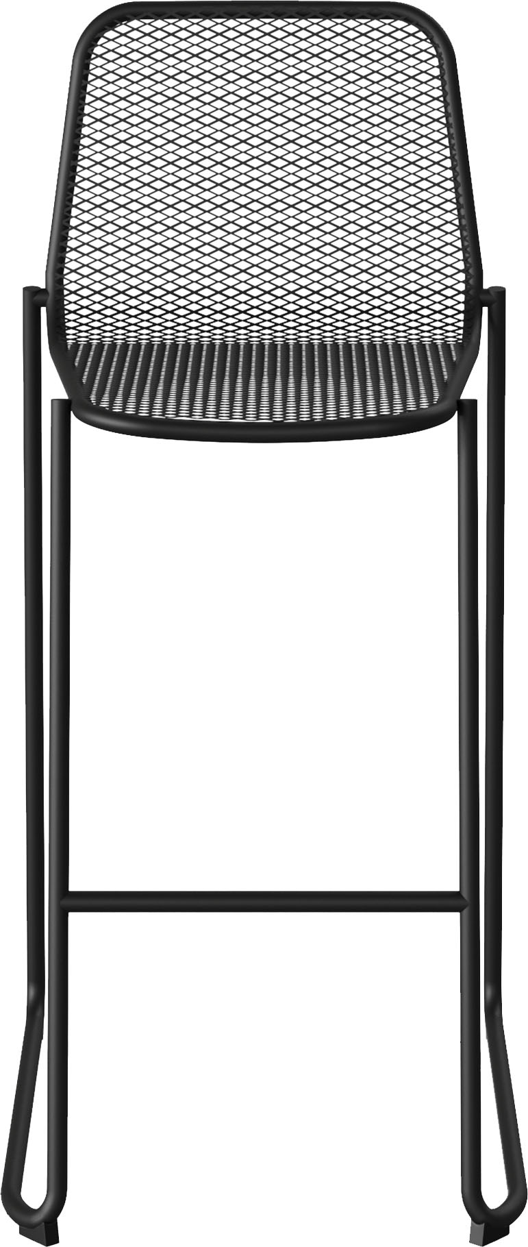 Barhocker ESSENTIALS "Mase", schwarz, B:52cm H:105cm T:52cm, Hocker, stapelbar Image