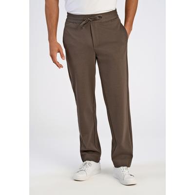 Stoffhose LINDBERGH "Lindbergh Stoffhose", Herren, Gr. L, grün (dk army), Oberstoff: 75% Polyester, 22% Viskose, 3% Elasthan, relaxed fit, Hosen Image