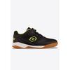 Hallenschuh LOTTO, Gr. 38, schwarz (schwarz, fr.gelb), Synthetik, sportlich, Schuhe