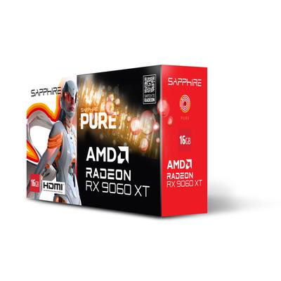 SAPPHIRE Grafikkarte "AMD Radeon RX 9060 XT GPU", weiß, neutral, Grafikkarten Image