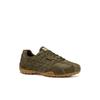 Schnürschuh GEOX "U SNAKE ORIGINAL", Herren, Gr. 46, grün (khakigrün), Veloursleder, Textil, casual, Schuhe, Schnürschuh, Freizeitschuh mit Geox Spezial Membrane