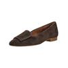 Ballerina PAUL GREEN "Paul Green Ballerinas Leder", Damen, Gr. 38,5, braun, Leder, casual, Schuhe