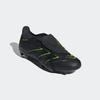 Fußballschuh ADIDAS PERFORMANCE "PREDATOR LEAGUE FOLD-OVER TONGUE FG/MG", Gr. 42, schwarz (core schwarz, carbon, lucid lemon), Synthetik, sportlich, Schuhe, geeignet für Rasen- und Kunstrasenplätze