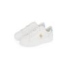 Plateausneaker TOMMY HILFIGER "PLATFORM COURT SNEAKER", Damen, Gr. 36, blau (weiß, hellblau), Leder, sportlich, Schuhe, Freizeitschuh, Halbschuh, Schnürschuh mit TH-Schmuckelement