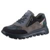 Sneaker WALDLÄUFER "H-AJALA", Damen, Gr. 5 (38), blau (blau kombiniert), Veloursleder, Nappaleder, Textil, Nubukleder, mehrfarbig, sportlich, Schuhe, Schnürschuh, Bequemschuh, Halbschuh in Komfortweite H (= sehr weit)