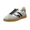 Sneaker GANT "Cuzima", Damen, Gr. 40, silber (silberfarben), Leder, modisch, Schuhe, mit Gummilaufsohle