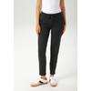 Schlupfhose ANISTON CASUAL, Damen, Gr. 44, N-Gr, schwarz (schwarz, grau), Jersey, Obermaterial: 49% Polyester, 47% Baumwolle, 4% Elasthan, Fischgratmuster, Jacquardmuster, casual, figurumspielend knöchelfrei, Hosen, mit trendigem Fischgrat-Muster -...