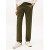 Chinohose TOMMY HILFIGER "CORE DENTON ESSENTI", Herren, Gr. 34, Länge 34, dunkelgrünery, Twill, Obermaterial: 97% Baumwolle, 3% Elasthan, casual, straight fit normal, Hosen, Gerades Bein, Schlichte Optik