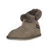 Hausschuh SHEPHERD "Shepherd Hausschuhe Leder", Damen, Gr. 38, grau (asphalt), Leder, casual, Schuhe