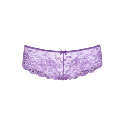 Hipster LASCANA, Damen, Gr. 48/50, lila (orchidee), Spitze, Obermaterial: 90% Polyamid, 10% Elasthan, körpernah, Unterhosen, aus zarter Spitze Image
