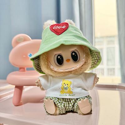Clothes Set for 17cm Dolls Fashion Garment Accessories(No Doll) Cute Clothes Suitable for 6.69inch (17cm) Doll
